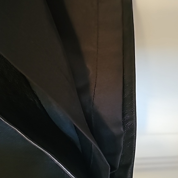 Etcetera black leather pencil skirt size 8 euc - Picture 4 of 6